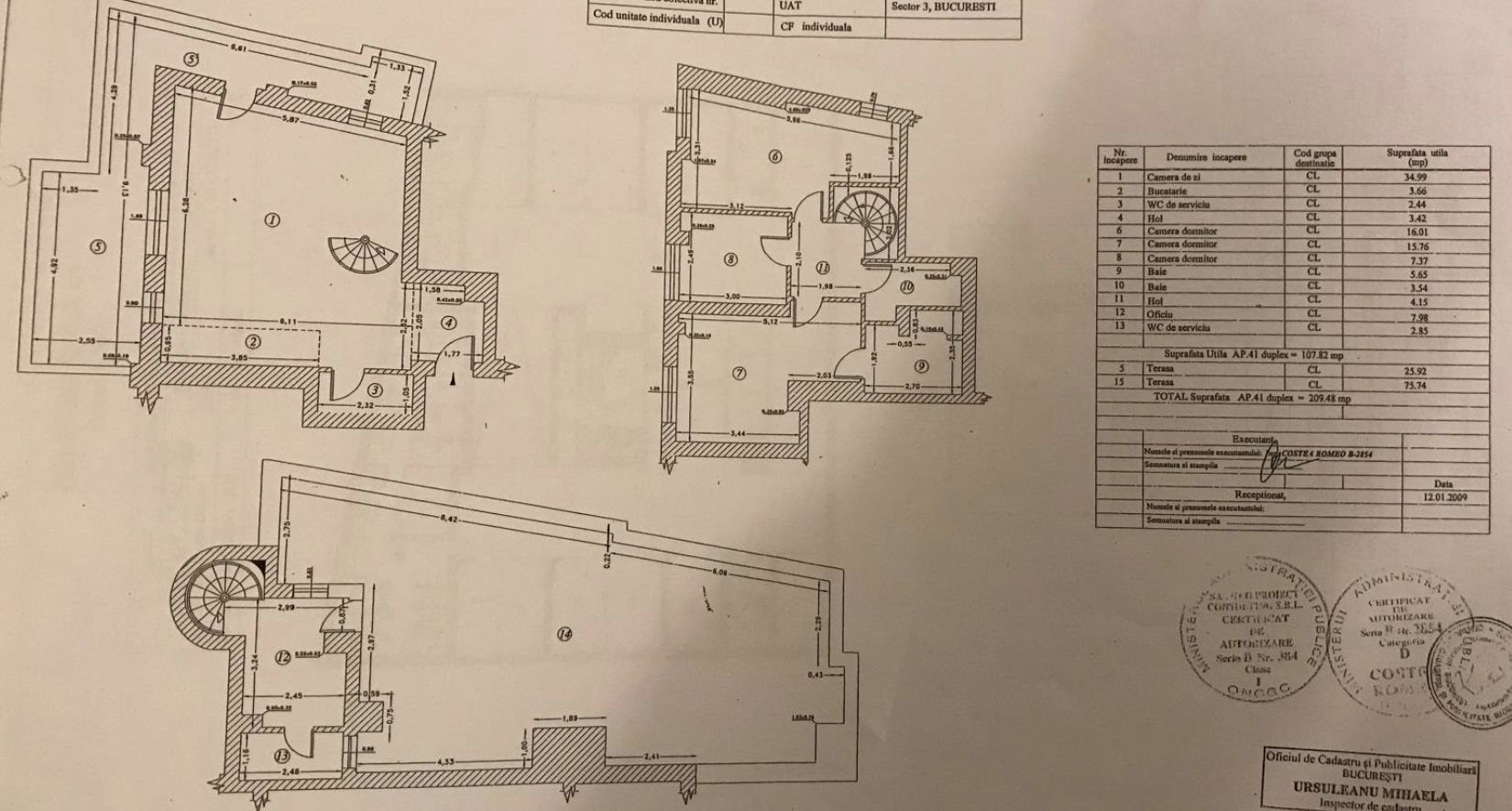 Triplex Matei Basarab-Calea Calarasi, bloc 2011 || 210mp || parcare+boxa incluse - Poză 20