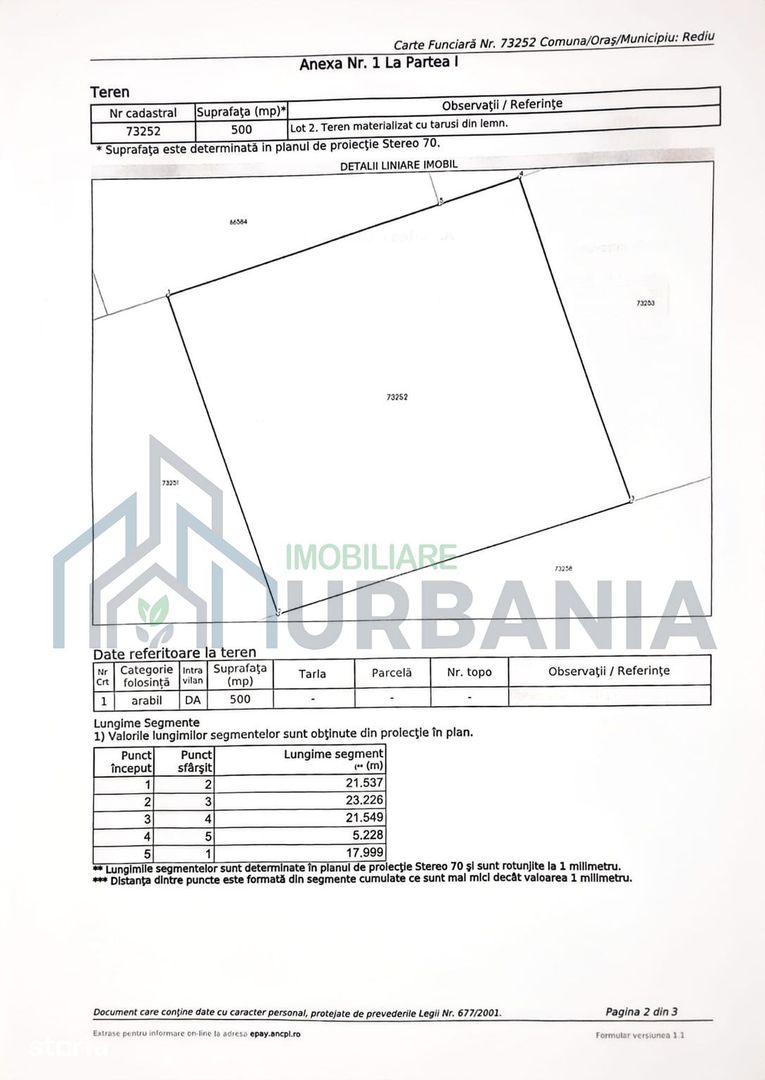 Teren construibil 500 mp, Platou Beldiman, Rediu - Poză 8