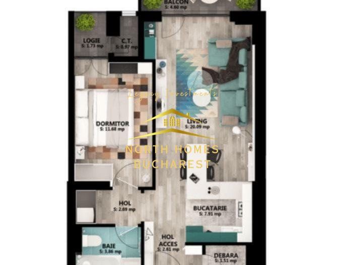 Apartament 2 camere de vanzare zona Pantelimon, aproape de Delfinului - Poză 7