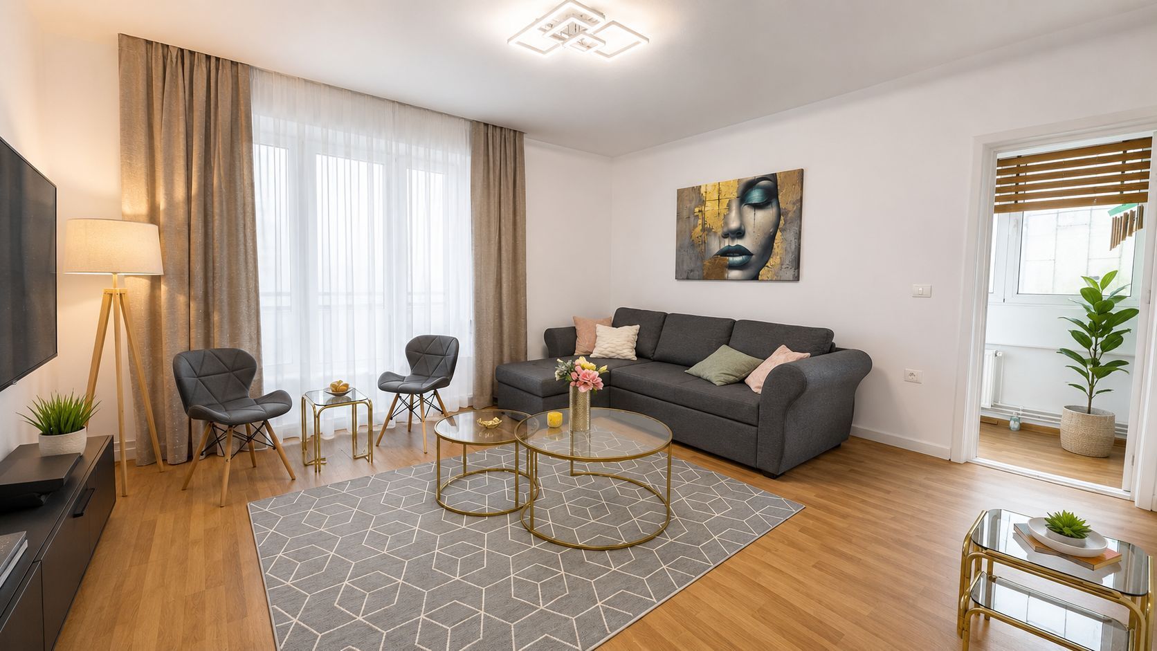 COMISION 0% | Apartament 3 Camere cu Garaj | Mobilat | Zona Medicina - Poză 1