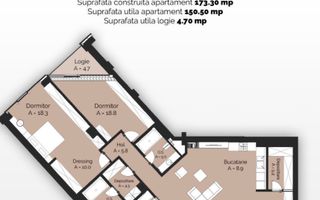 Proiect rezidențial // Apartamente 1-5 camere // Finalizare 2026 - Poză 69