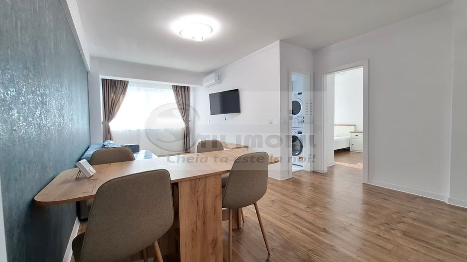 Apartament 2 camere, bloc 2023, 58 mp, mobilat modern, geam baie, CUG - Poză 9