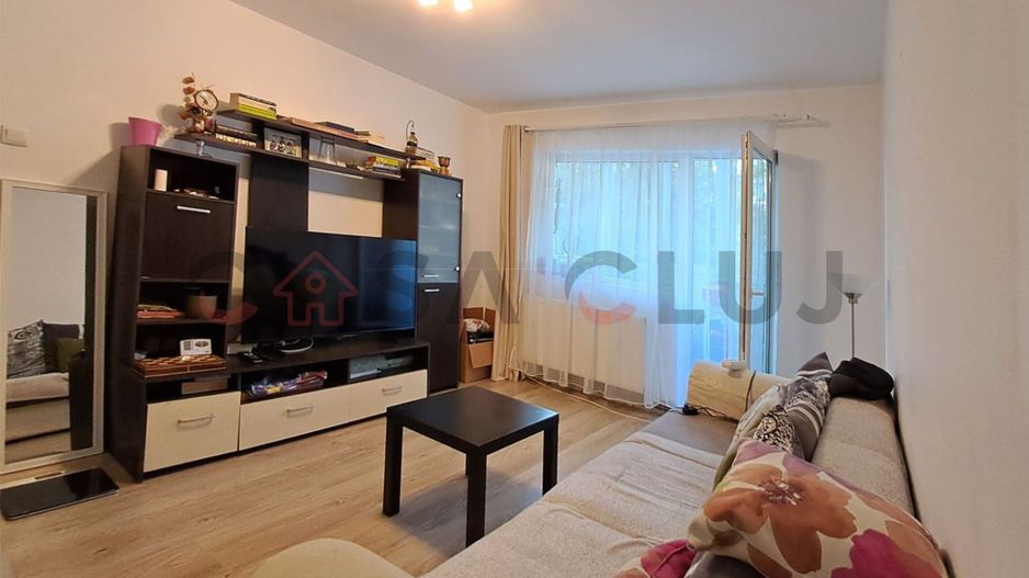 3 camere, Manastur, 51 mp. Parter Inalt , Balcon!! - Poză 2