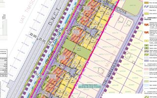 PUZ parcele case, duplex, colective, Moșnița Nouă - Poză 4