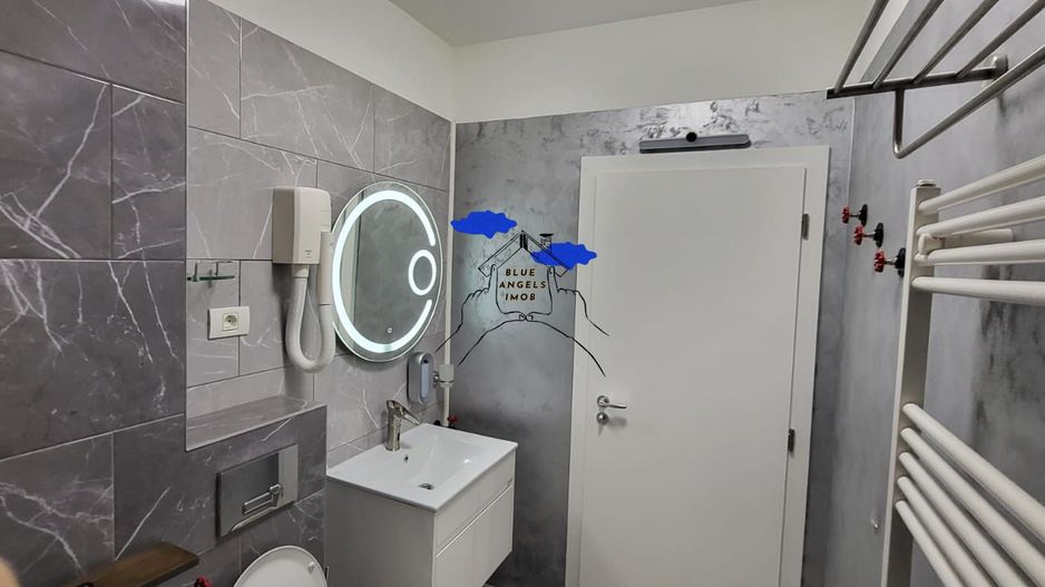 Garsonieră spațioasă de închiriat – 48 mp + terasă - Poză 7