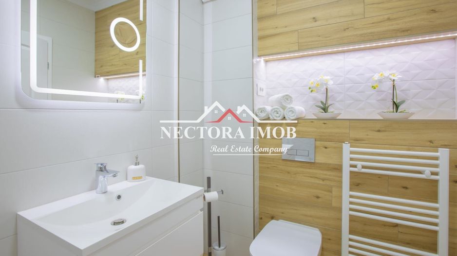 NECTORA IMOB-Apartament 2 camere,62 mp,Prima Onestilor,mobilat/utilat - Poză 7