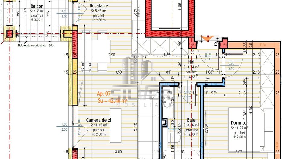 Apartamente 2 - 3 camere finisate in Floresti, zona Somesului - Poză 13