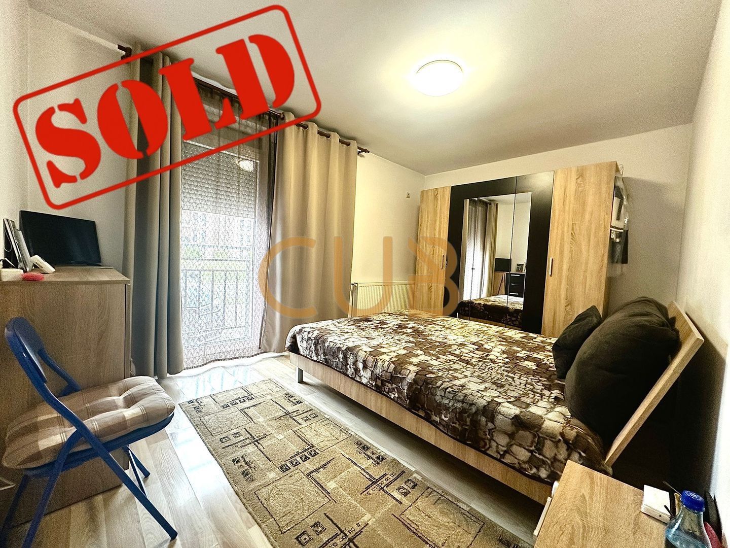 Ap1 cam mobilat+utilat | bloc nou, centrala, parcare| zona ESO - Poză 1