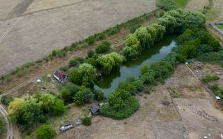 Teren de 7900 mp cu baltă de pescuit în Frumușeni - Poză 7