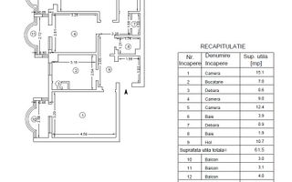 Ultracentral - 3 camere - 2 bai - etaj 3/4 - renovat + Boxa subsol - Poză 10