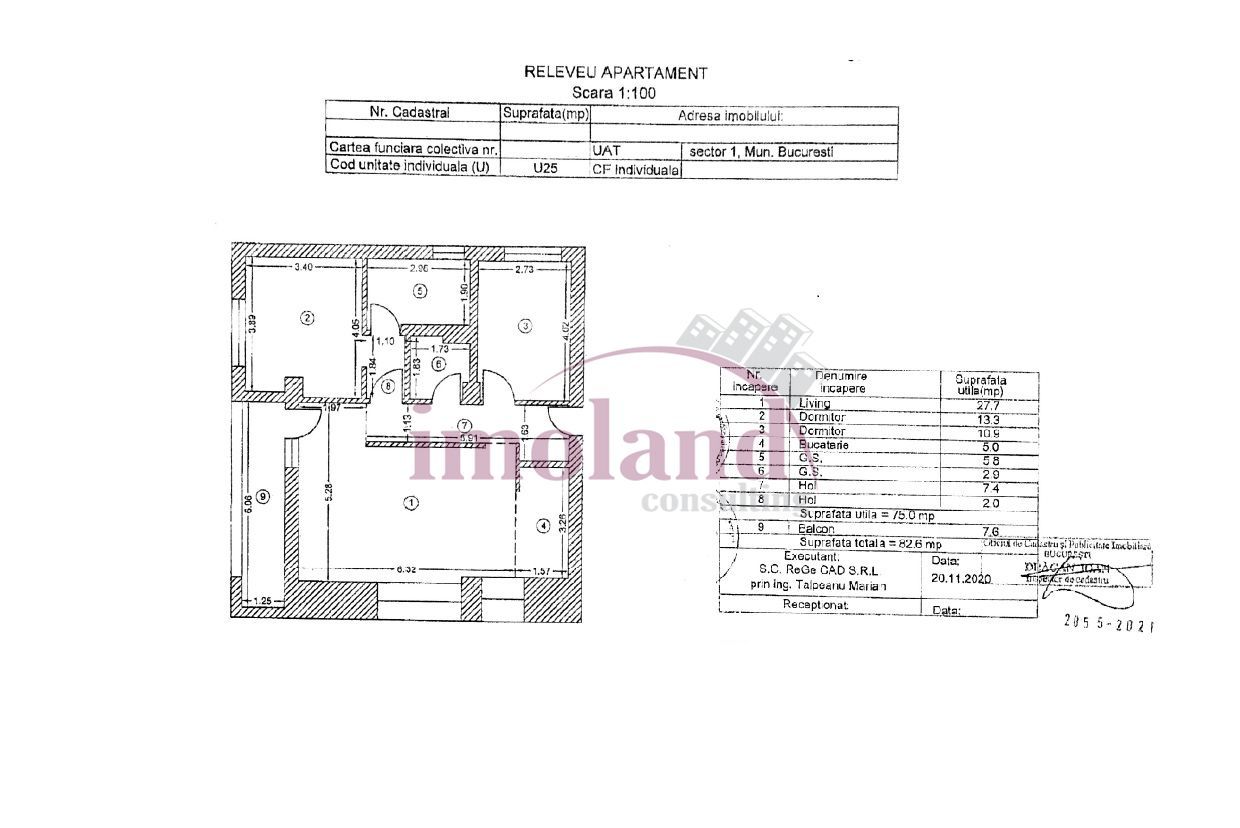Vanzare apartament tip LOFT | 3 cam 2 bai | mansarda | lac Baneasa, Petrom City - Poză 14