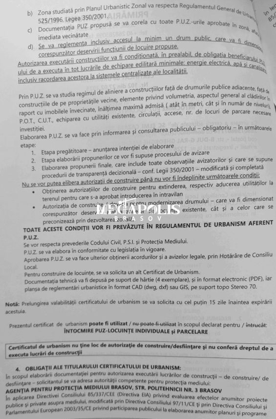 Teren BOD Intravilan 18 Euro/M2 - Poză 2