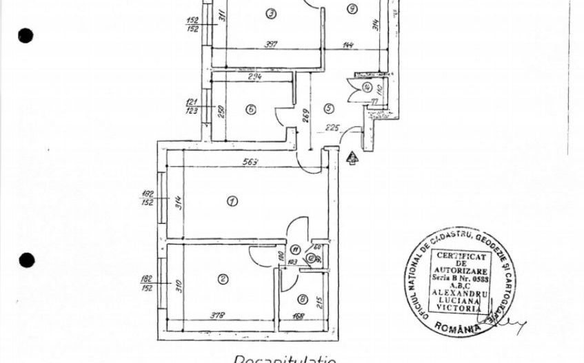 Vanzare apartament 4 camere - Rahova - str. Soldat Croitoru - Schiță 30