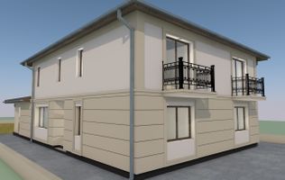 Duplex cu 4 camere si teren generos 350mp