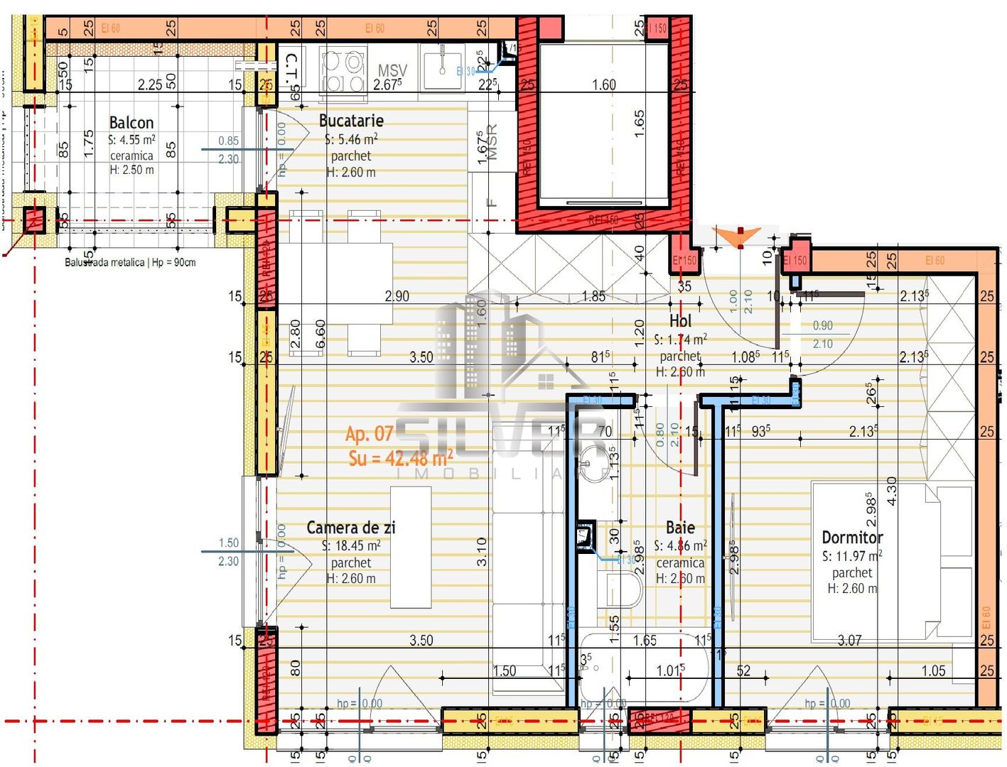 Apartamente 2 - 3 camere finisate in Floresti, zona Somesului - Poză 13