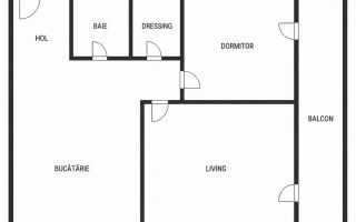 Apartament modern cu 2 camere și balcon generos în Buna Ziua - Poză 1