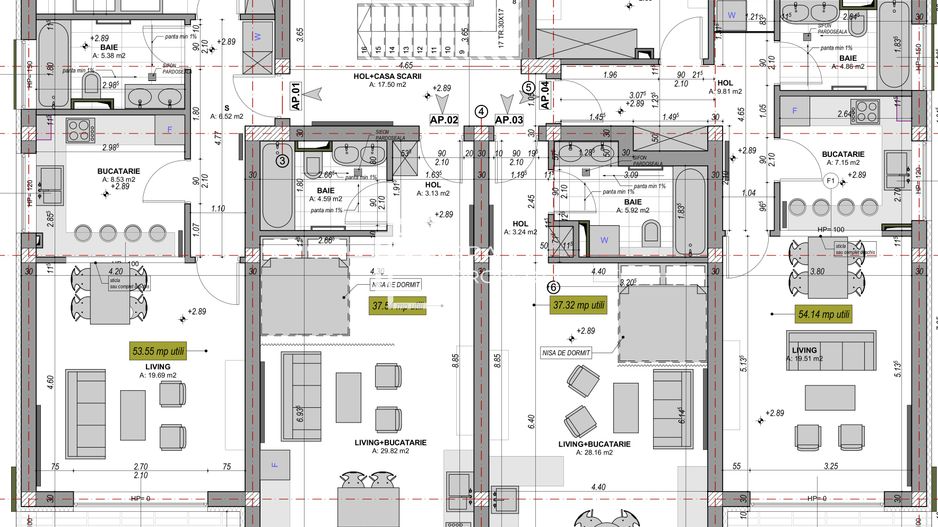 Apartament 1 camera - etaj 1 - intabulat - la cheie - zona Aeroport Sibiu - Schiță 14