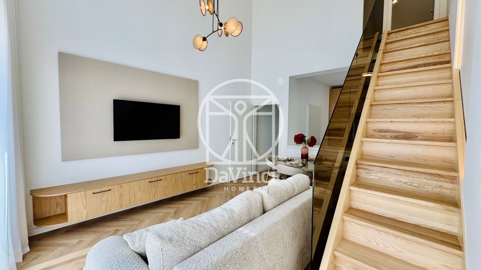 Penthouse 3 camere, 2 bai, finisat la alb, balcon (NCL-5A-Mi-ap.12) - Poză 3