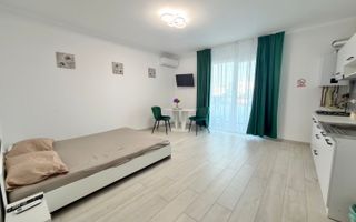 Apartament cu 1 camera mobilat si utilat la parter in Giroc la asfalt. - Poză 1