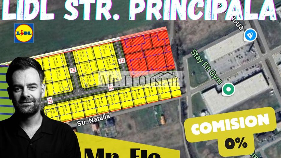 Parcele Duplex, blocuri sau casa individuala MOSNITA NOUA landa LIDL - Poză 2