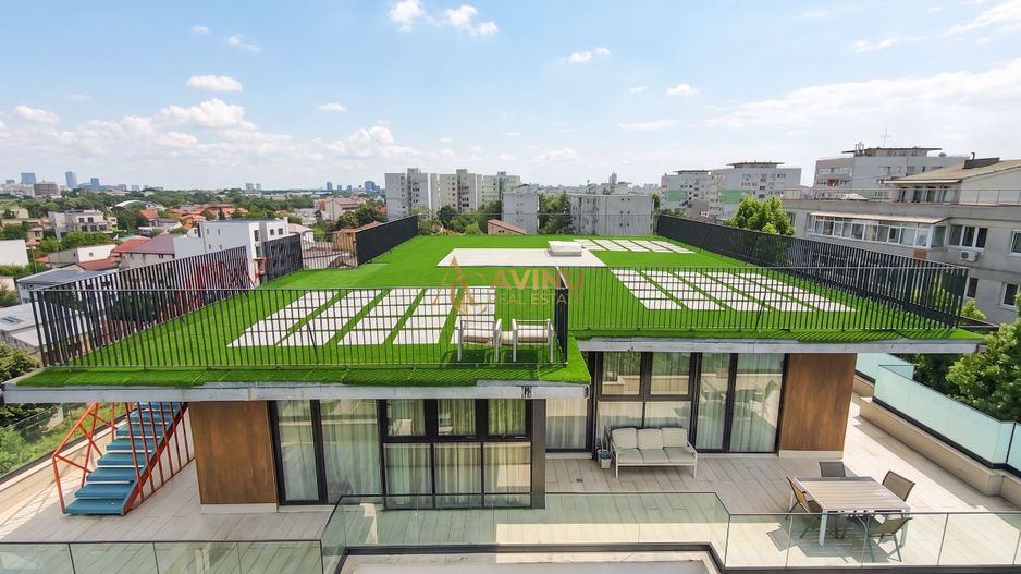 Penthouse de Lux în Domenii | 400mp | Terasă Panoramică 360 - Poză 20
