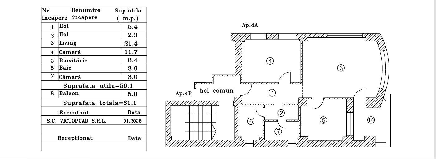 Colentina -Aleea Capidava- 2 camere - NOU ! - Schiță 20