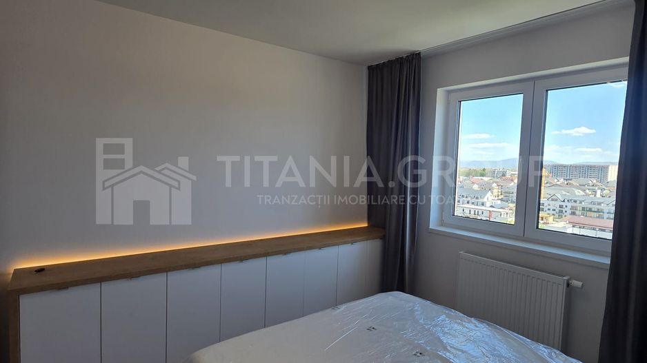 Apartament 3 camere, parcare, prima inchiriere, totul nou - Poză 11