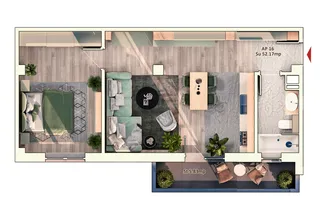 Apartament nou 2 camere | Str Dorobantilor | Comision 0% - Poză 14