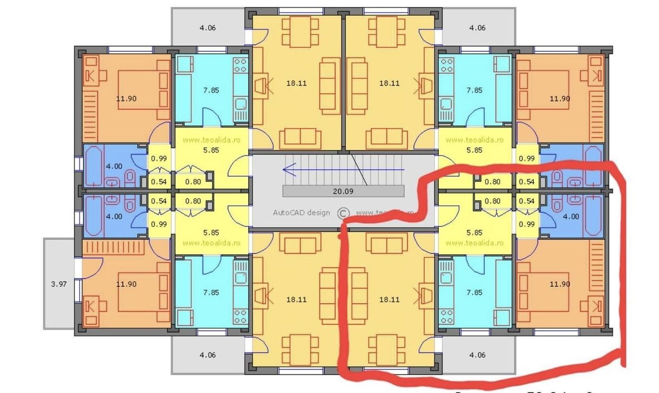 Girocului | 2 camere | Decomandat | 50 mp | Boxă | Poziție excelentă - Poză 2