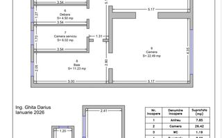 Apartament spatios 3 camere,zona medicina cu garaj si boxa - Poză 18