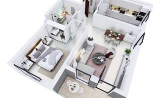 PROIECT PREMIUM | ZONA DECEBAL | 2 CAMERE | OPORTUNITATE INVESTITIE - Poză 8