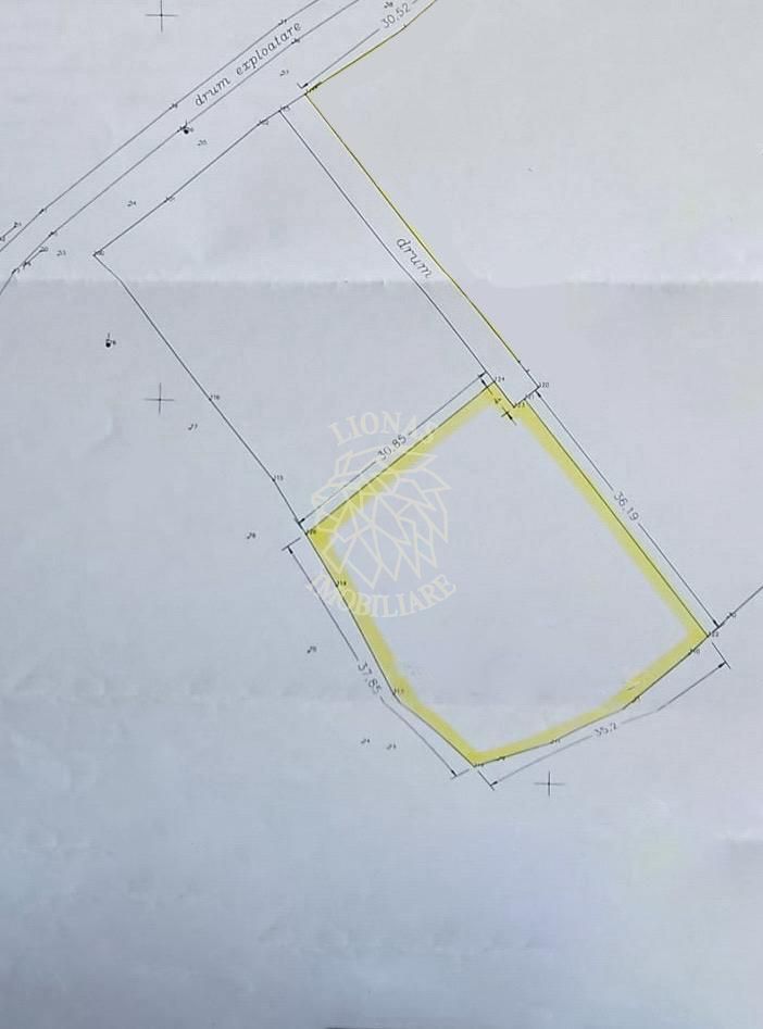 Teren intravilan 2800 mp cu utilitati-ideal case-Valea Ghinzii - Poză 2