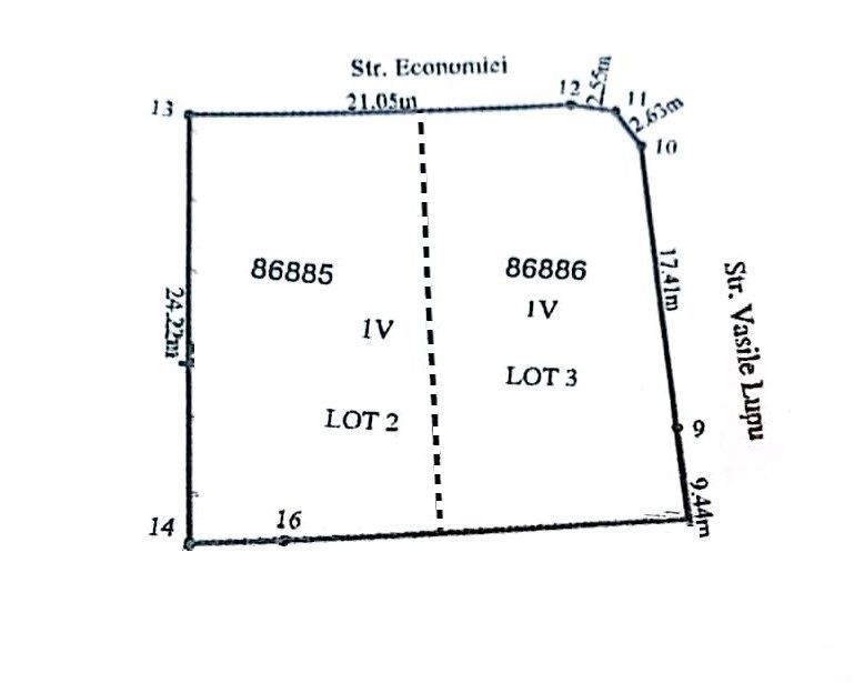 TEREN INTRAVILAN 618 mp, zona CARTIER; - Poză 3