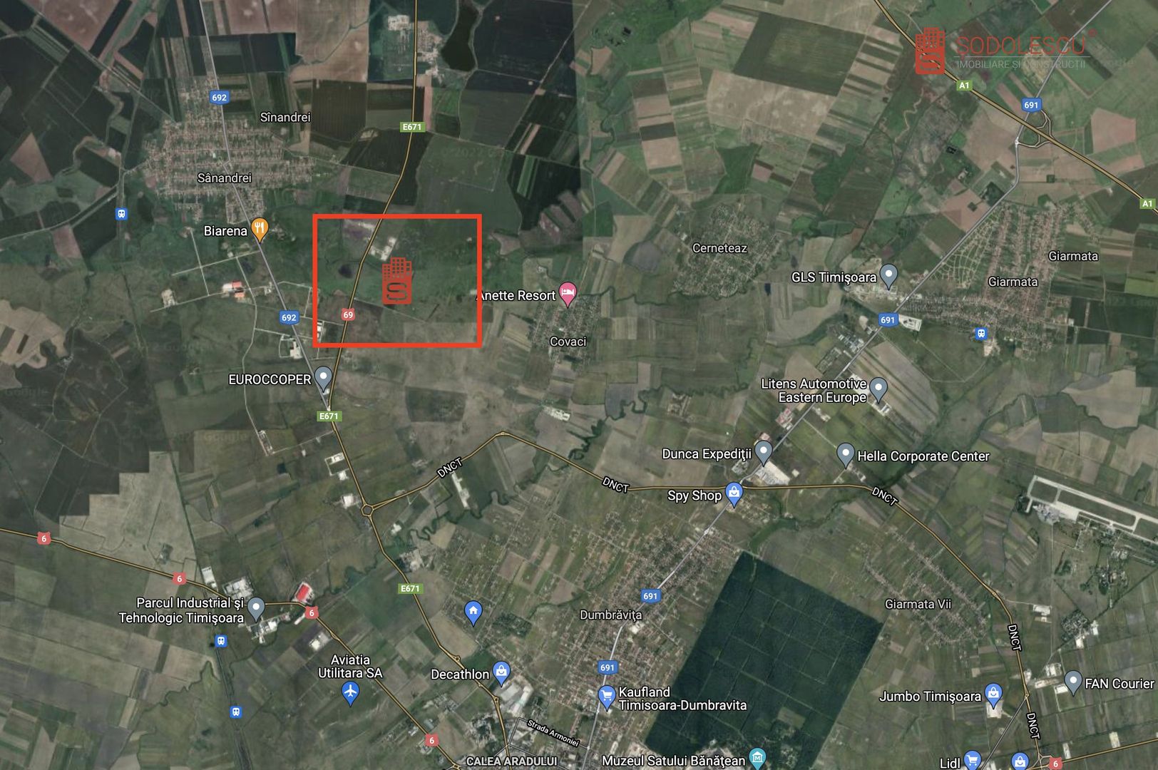 Teren industrial cu PUZ zona Sannandrei - Poză 1