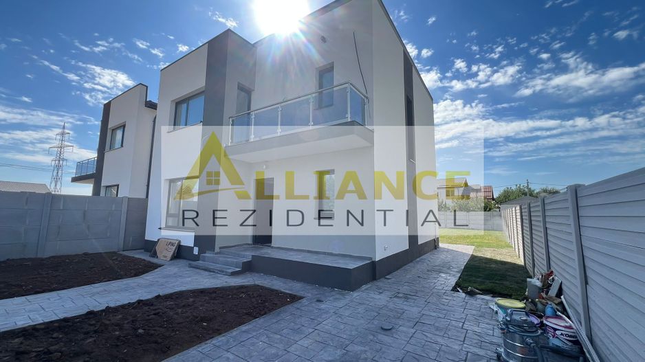 VILA INDIVIDUALA MODERNA SEMIMOBILATA -4 CAMERE-TEREN 375 MP - Poză 22