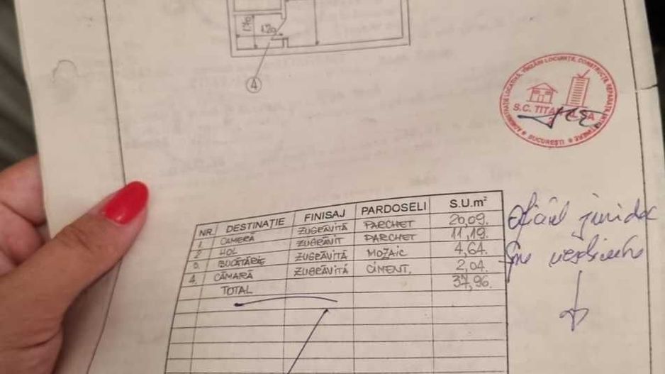 Vand garsoniera in casa nationalizata sector 3 - Poză 8