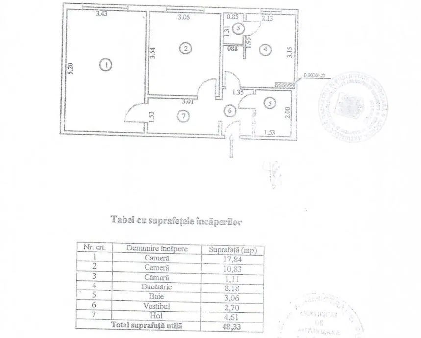 Apartament superb cu doua camere, Brancoveanu, 86.000€ - Poză 14