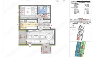 Kasper Coresi Pietonala - Apartament 2 camere - Strada Camil Petrescu - boxa, loc parcare - Poză 18