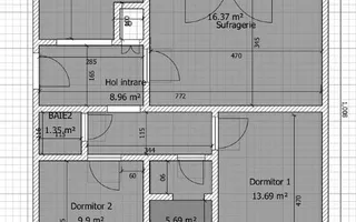 Apartament 3 Camere | 65 Mp | 2 Bai | Balcon | Manastur Primaverii - Poză 16