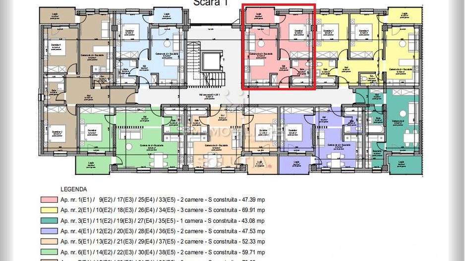 Apartament 2 camere | Semidecomandat | Bloc NOU | Str. C. Brâncoveanu - Poză 10