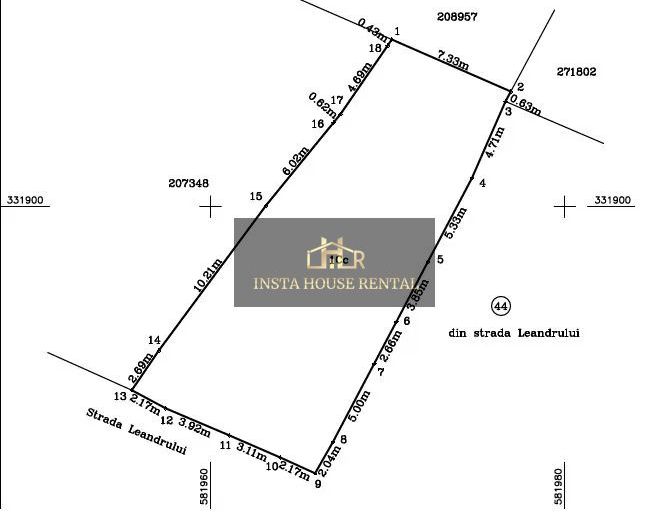Teren 231 mp Bucurestii Noi / Regim de construire P+2E - Poză 3