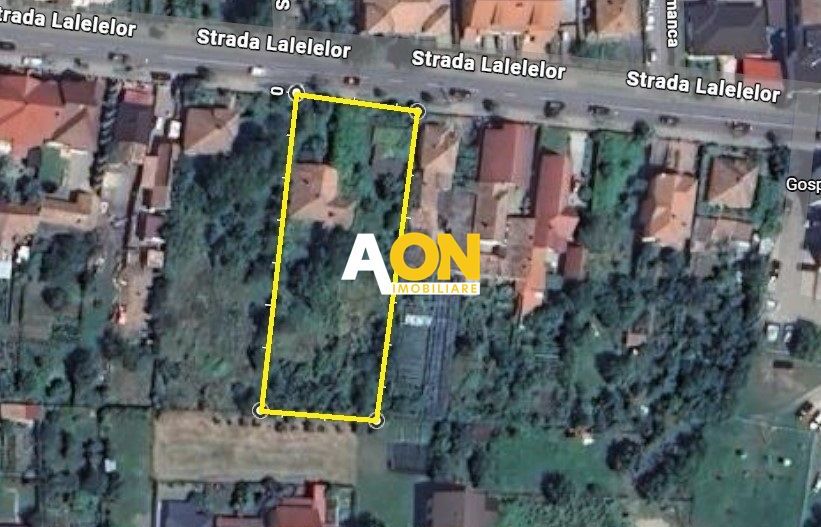 Teren 2069 mp, str. Lalelelor, zona HCC – comision 0% - Poză 3