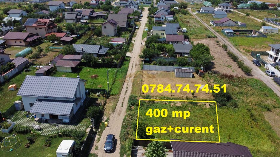 Teren INTRAVILAN | 400 mp UTILI | comuna Berceni - Poză 4