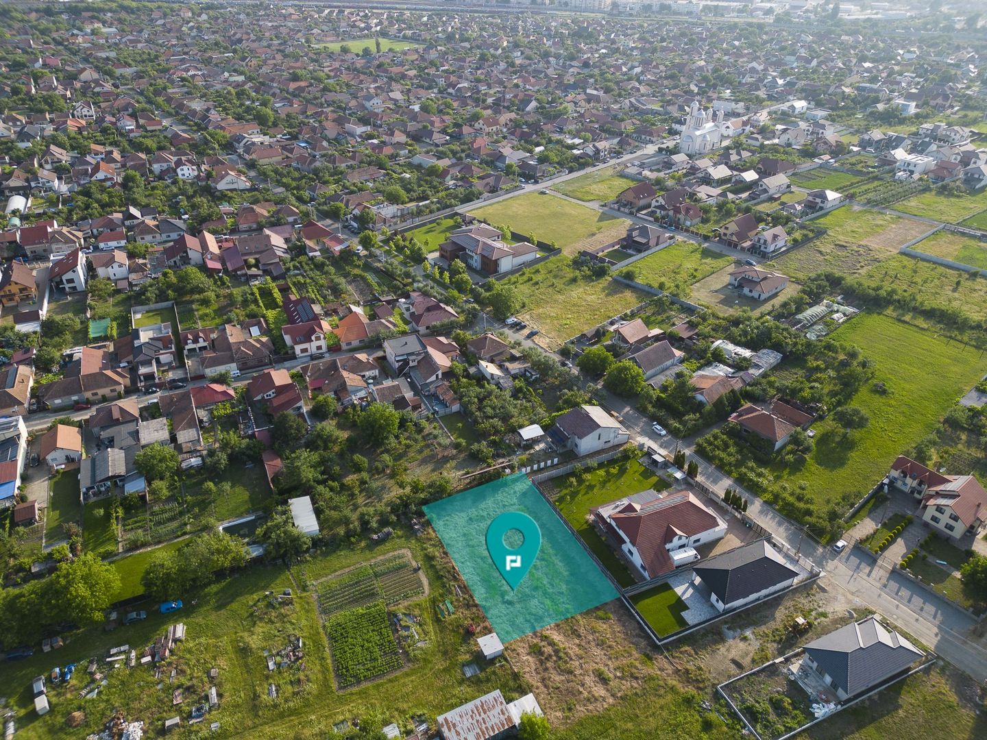 Teren intravilan 668 mp în Grădiște, Arad - Poză 1