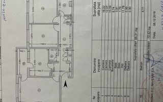 Apartament 3 camere dec. ,Galati, la PS-uri, Casa Roșie etaj 2, 68 mp. - Poză 13