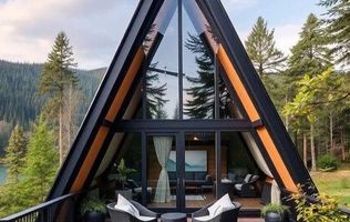 Teren 360 mp+Autorizatie constructie cabana A Frame in Colibita