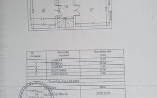 Casă P+1 caramida Liceul Pedagogic – – Ideal Locuinta sau Investitie - Schiță 19