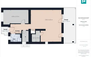 Duplex 5 camere  în cartier Europa Mosnița Nouă - Poză 24