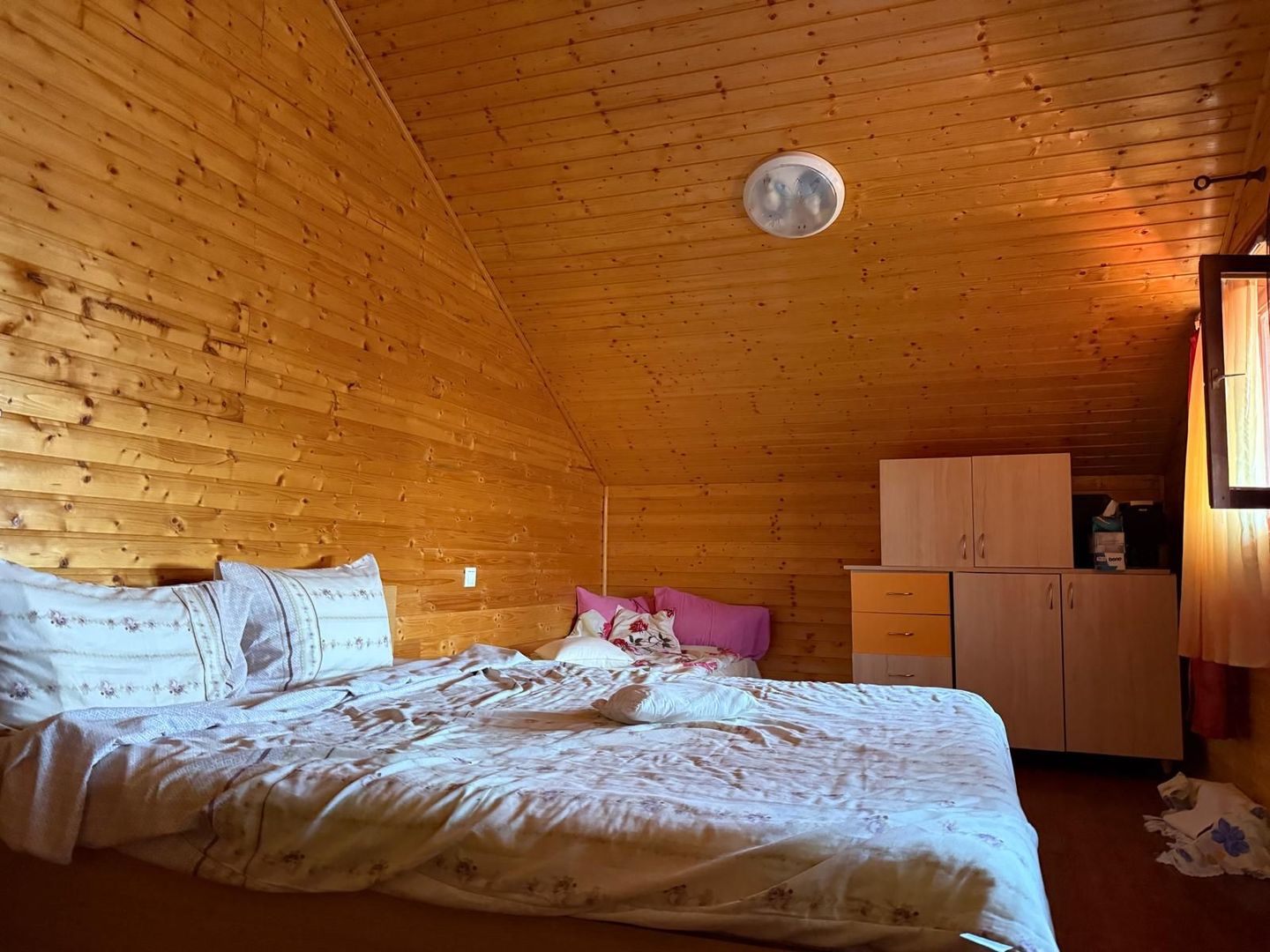 Cabana de lemn, 2 camere, teren 850 mp, livada, Oarda, Alba Iulia - Poză 1