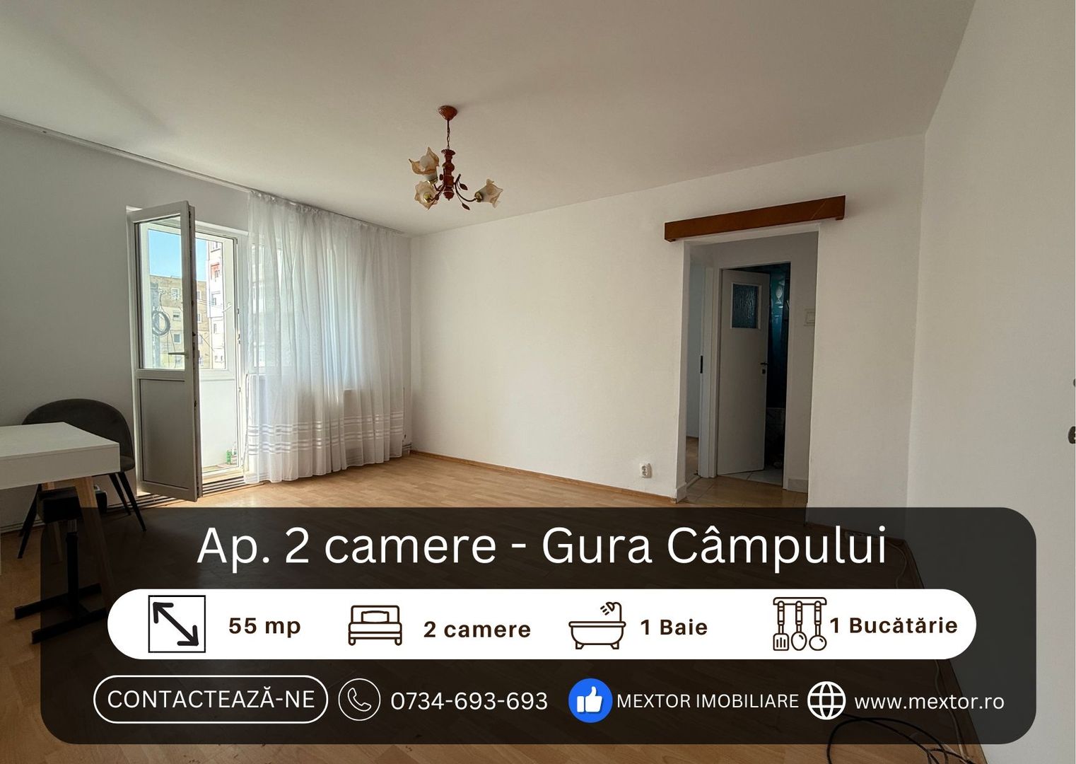 Apartament 2 camere, Medias - Poză 1